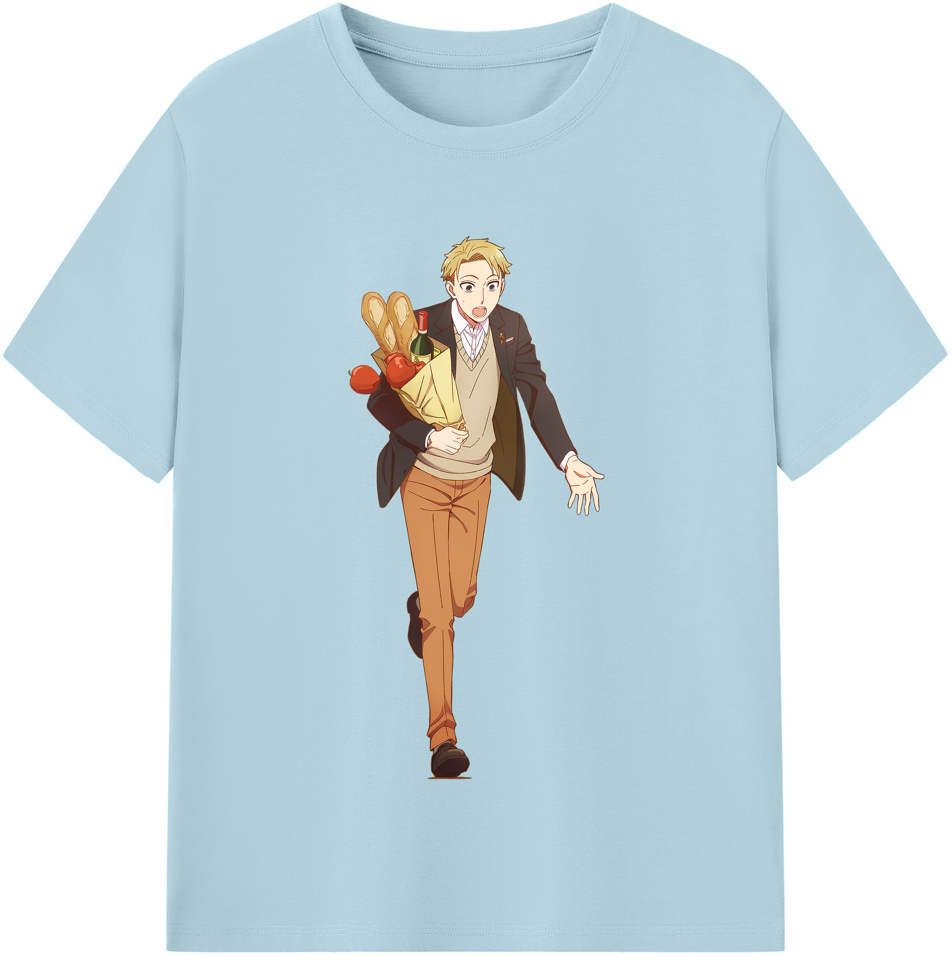 （画像用） SPY×FAMILY间谍家家酒 綿100％半袖Tシャツ（フロントプリント）
